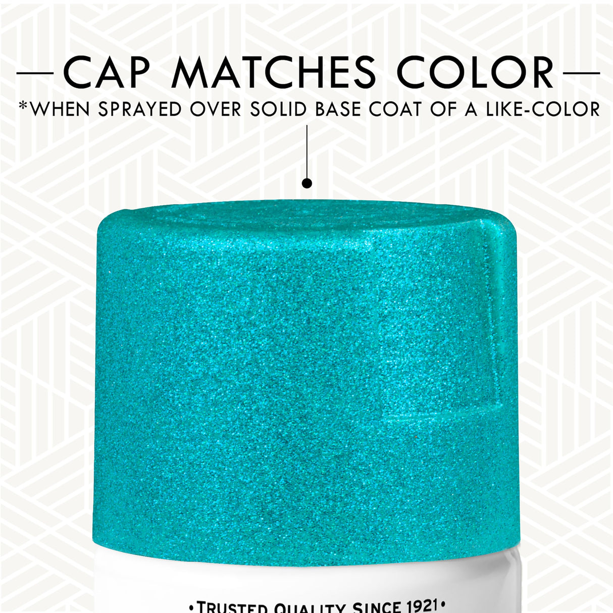 Rust-Oleum 302573 Specialty Glitter Spray Paint, 10.25 Oz, Turquoise