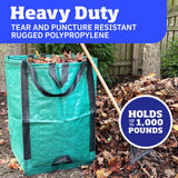 DURASACK Heavy Duty Home and Yard Bags, Green