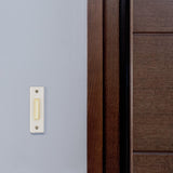 Newhouse Hardware Hardwired Chime Kit with 16-Volt/30VA Transformer and Surface-Mount White Button