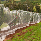 Hoolerry 20 x 25 ft Mosquito Netting Garden Netting for Raised Beds Ultra Fine Insect Net Large White Bird Mesh Barrier Greenhouse Row Cover Bug, Protect Vegetable Fruits Flowers Tree