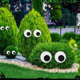 RoundFunny 44 Set 3 Sizes Halloween Bush Eye Decoration Bush Funny Eyes with Hooks for Halloween DIY Crafts Christmas Tree Outdoor Garden Lawn Decoration