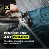 Magnetic Tool Holder - Strong Clip-On Belt Magnet Holster for Screws, Nails, Drill Bits, Hammer, Sockets, Pliers, Screw Drivers, Trowel, Wrench, or Any Magnetic Tools
