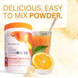 Youngevity Beyond Tangy Tangerine 2.0 Citrus Peach Fusion Multi-Vitamin & Mineral Complex - Made with Natural & Whole Foods | 8,000 ORAC