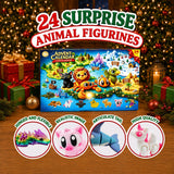 Advent Calendar 2026 for Kids - Countdown Calendar with 24 Days 3D-Printed-Animals Toy Gifts for Kids Boys Girls