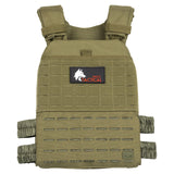 WOLF TACTICAL Adjustable Weighted Vest – WODs, Strength and Endurance Training, Fitness Workouts, Running (OD Green)