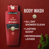 Old Spice Body Wash for Men, Long-Lasting Swagger Scent, 24 fl oz Pack of 2