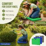 ZENFUN 3 Pack Kneeling Mats, Heavy Duty Thick Foam Kneeling Pad, Shock Absorbent Pads, High Density Premium Kneeling Pads for Yoga Exercise, Foam Kneeler Mat Garden Cushions, Water Proof