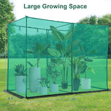 Toriexon Crop Cage Plant Protection Tent 6.5 x 10 x 6.5 Feet
