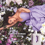 Ariana Grande God is a Woman Eau de Parfum – Fruity Musk Fragrance for Women – Women's Perfume with Notes of Orris, Pear, Vanilla & Cedarwood – 3.4 Fl Oz