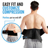 Lumbar Support Back Brace for Men and Women (Regular 28" - 50")