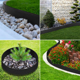 LAVEVE Galvanized Steel Landscape Edging 10-Pack, 40" L x 5" H (33Ft Total)