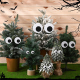 RoundFunny 44 Set 3 Sizes Halloween Bush Eye Decoration Bush Funny Eyes with Hooks for Halloween DIY Crafts Christmas Tree Outdoor Garden Lawn Decoration