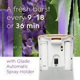 Glade Automatic Spray Refill, Air Freshener for Home and Bathroom, Tranquil Lavender & Aloe, 6.2 Oz, 3 Count