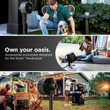 Shark FlexBreeze Fan Instacool Misting Attachment, reduces temperatures to feel up to 10 degrees cooler, FA20XMIST, Black