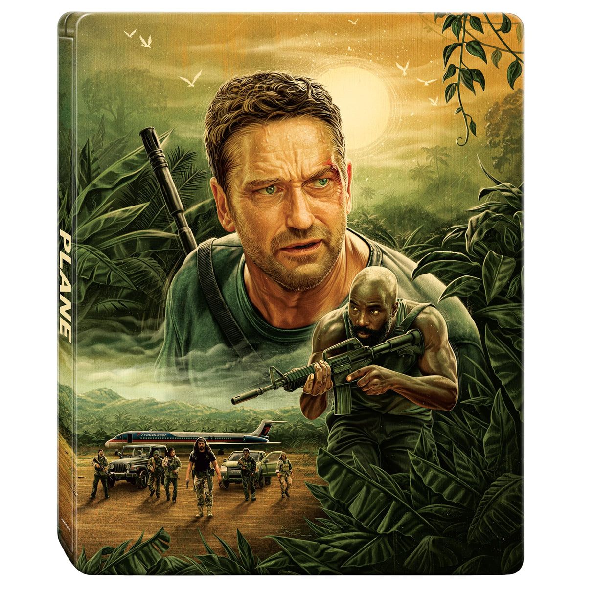 Plane 4K + Bluray + Digital Amazon Exclusive Steelbook [Blu-ray]