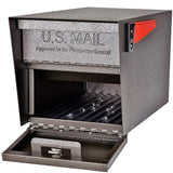 Mail Boss 7508 Curbside Mail Manager Security, Bronze Locking Mailbox