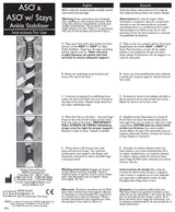 Med Spec ASO Ankle Stabilizer, White, XX-Small