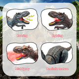 Moskiddo Remote Control Dinosaur Toys for Kids 3-5, 5-7, 8-12, 10-12, Electronic RC T Rex Dino Robot Toy for Boys, Top Christmas & Birthday Gifts for 6 7 8 9 10 11 & 12 Year Old Boys (Color: Brown)