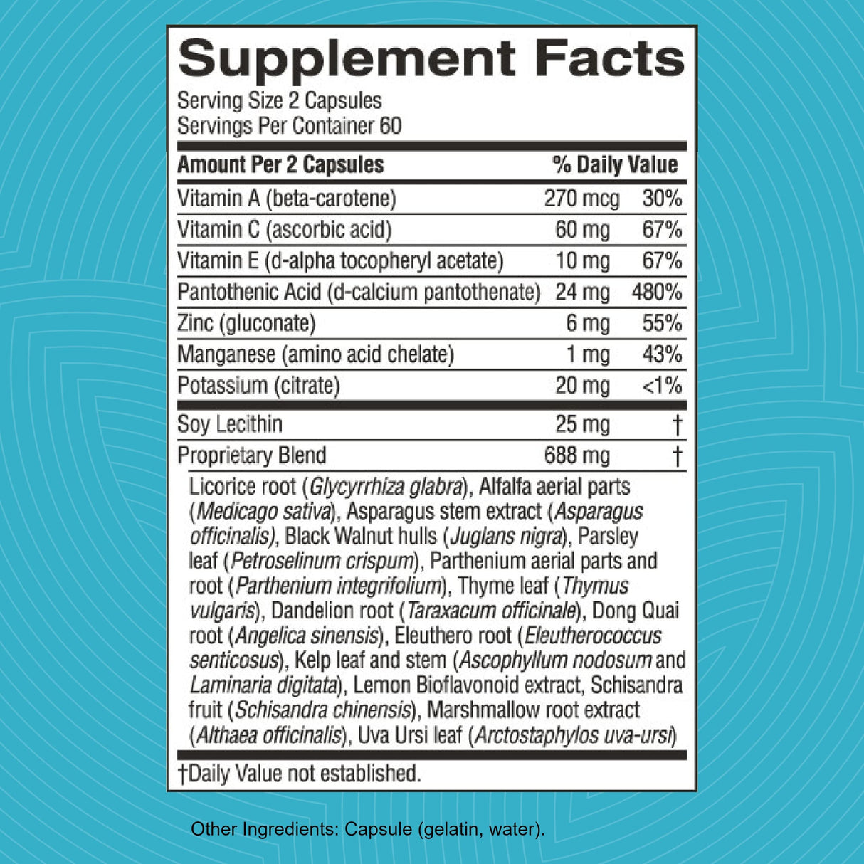 Nature's Sunshine Master Gland, 120 Capsules | Provides Complete Nutritional Support for Every Gland in the Body, Helps Support Energy Metabolism
