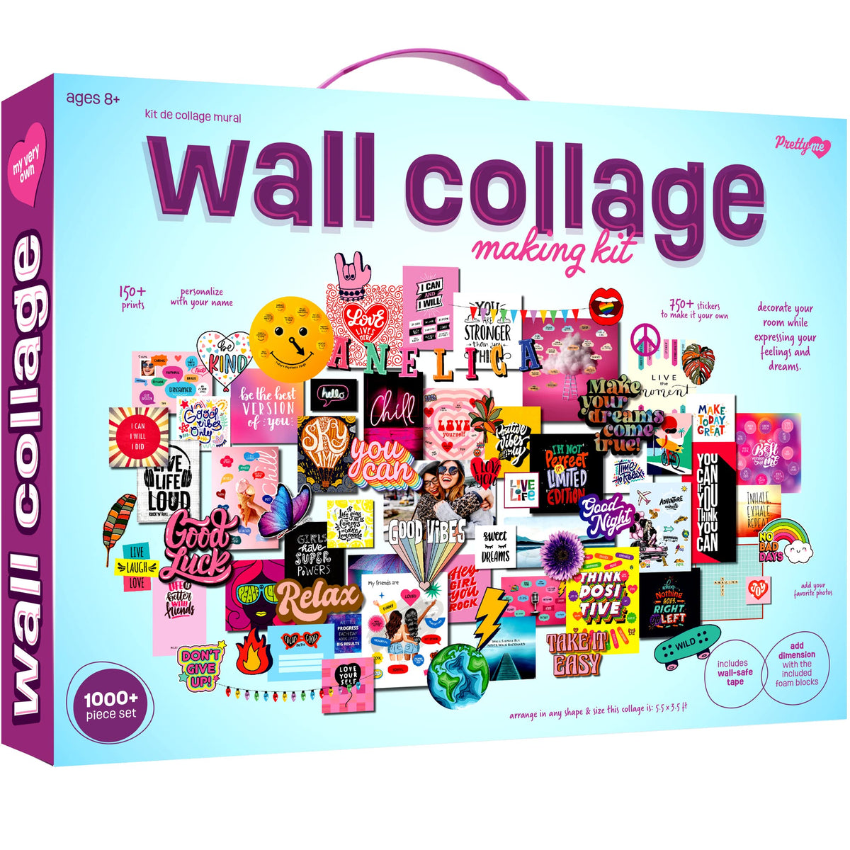 Wall Collage Kit for Teen & Tween Girls - Teens Creative Crafts Kits