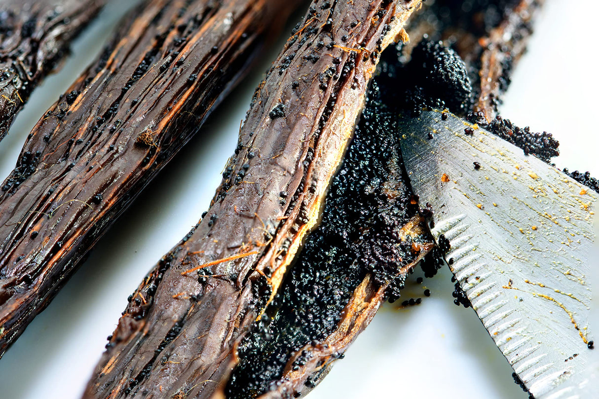 Vanilla Bean Kings - Organic Vanilla Extract - Made with Bourbon Madagascar Vanilla Beans - 4 fl oz – For Baking, Desserts, Home Cooking and Chefs