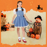 Furdeour Red Girls Flats Shoes for Size 13 Wedding Party High Heels Girls Cosplay Low Heeled Princess Little Kid Halloween Christmas(2701Red 13)