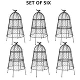 Garden Cloches for Plants, Large Plant Protectors from Animals, Pack 6