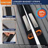Magnetic Screen Door, Keep Bugs Out, Pet & Kid Friendly，Works with Front Doors, Sliding Doors,Fit Door Size 36 x 80 Inches ‎Black