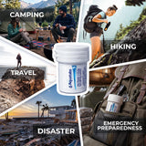 Aquatabs Water Purification Tablets, 397mg 100 Pack, Camping & Emergency