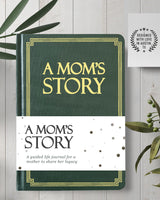 Mom's Life Story Journal (Hardcover): A Meaningful Keepsake for Mom to Share Her Journey and Memories, Book Includes 250+ Prompt Questions, Sentimental Gifts for Mother's Day, Birthday & Christmas