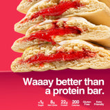 Legendary Foods 22g Protein Pastry+ Premium Low Carb Meal Replacement Bar - Low Glycemic, Gluten Free Protien Snacks - Healthy Keto Snack Box, 8x Zero Sugar Energy Bars - Bariatric Diabetic Friendly