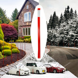 Reflective Driveway Markers 48 Inch 20 Pack, High Visibility Orange Driveway Stakes, Fiberglass Snow Markers with UV Resistant Coating for Parking and Property Marking