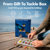 Colitt Fishing Advent Calendar 2026, 24 Real Fishing Lures & Tackle Gift