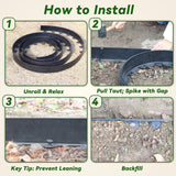 Gardzen Landscape Edging Kit