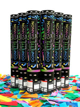 Confetti Sky [6 Pack] Confetti Poppers Cannon | Multicolor Biodegradable