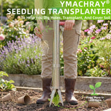 Long Handled Bulb Planter Tools and Vegetable Seedling Tool Manual Plant Transplanter Bulb Planter