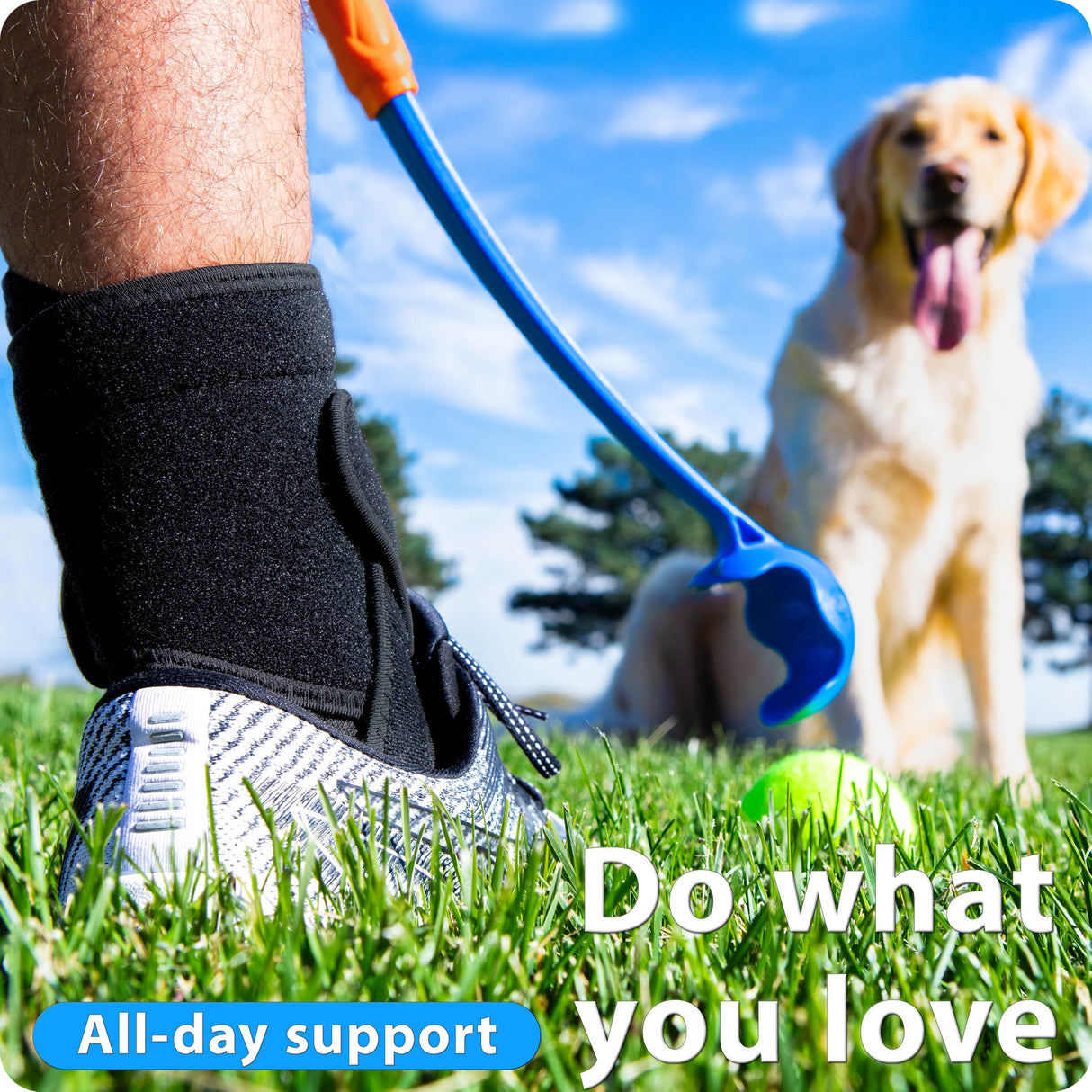 Omeer Right Foot AFO Foot Drop Brace For Walking With Shoes, Socks, Or Barefoot Provides Foot Drop Support For Men Or Women And Also Provides Plantar Fasciitis Relief