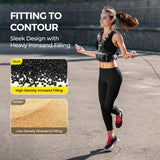 Adjustable Weighted Vest PACEARTH Ironsand Weight Vest with Six 1-Pound Adjustable Weights, 4-10 lbs Total, Big Zipper Pouch, Home Workout Weight Vest for Men and Women in Cardio and Strength Training