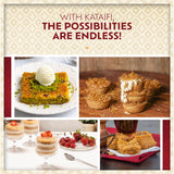 Eastanbul Dried & Chopped Kataifi Shredded Fillo Dough, Kurutulmus Kadayif Pastry Dough, Ingredient for The Viral Dubai Pistachio Chocolate Bar, Shredded Phyllo, Kunafa, Knafeh, Katifi, 500g (1.1lb)