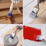 Bates 3-Inch Angle Paint Brushes (12 Pack) - Treated Wood Handle, Perfect for Walls & Furniture