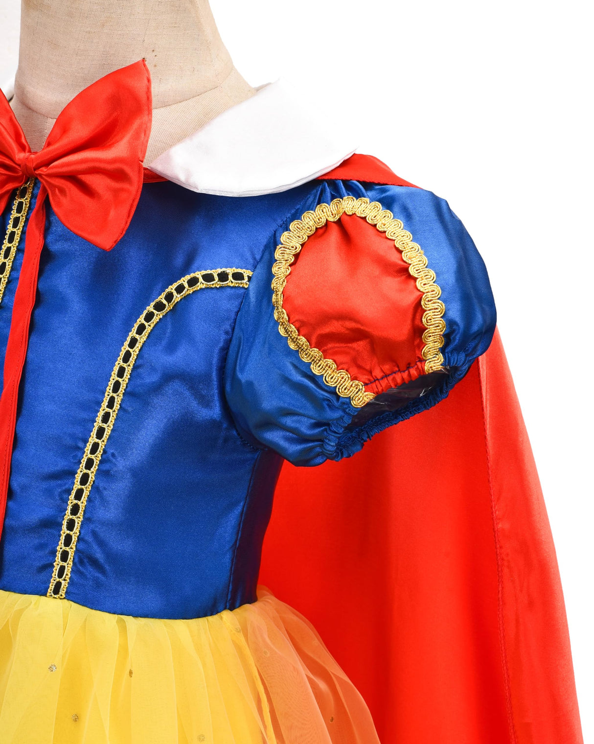 GZ-LAOPAITOU Toddler Girls Princess Dress Up Kids Princess Costume Birthday Party Christmas Dress Up with Cape