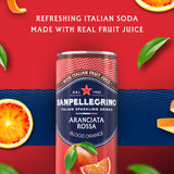 Sanpellegrino Crafted Soda Italiana, Blood Orange, 24 Pack