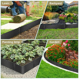 Dyna-Living 40 x 6 Inch Metal Edging for Landscaping 6 Pack Garden Edging