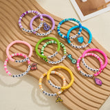 Axepet KATSEYE Merch Bracelets Concert Album Inspired Friendship Bracelets Soothing Shell,Limitless Key,Guardian Shield,Dual Cherry,Stellar Tiara,Dream Anchor for Fans