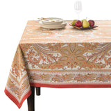 Maison d' Hermine Thanksgiving Tablecloth Kashmir Paisley 100% Cotton Tablecloth 60"x120" – Fall Harvest Dining & Holiday Décor, Washable Reusable Fabric Table Cover for Kitchen & Dining Room
