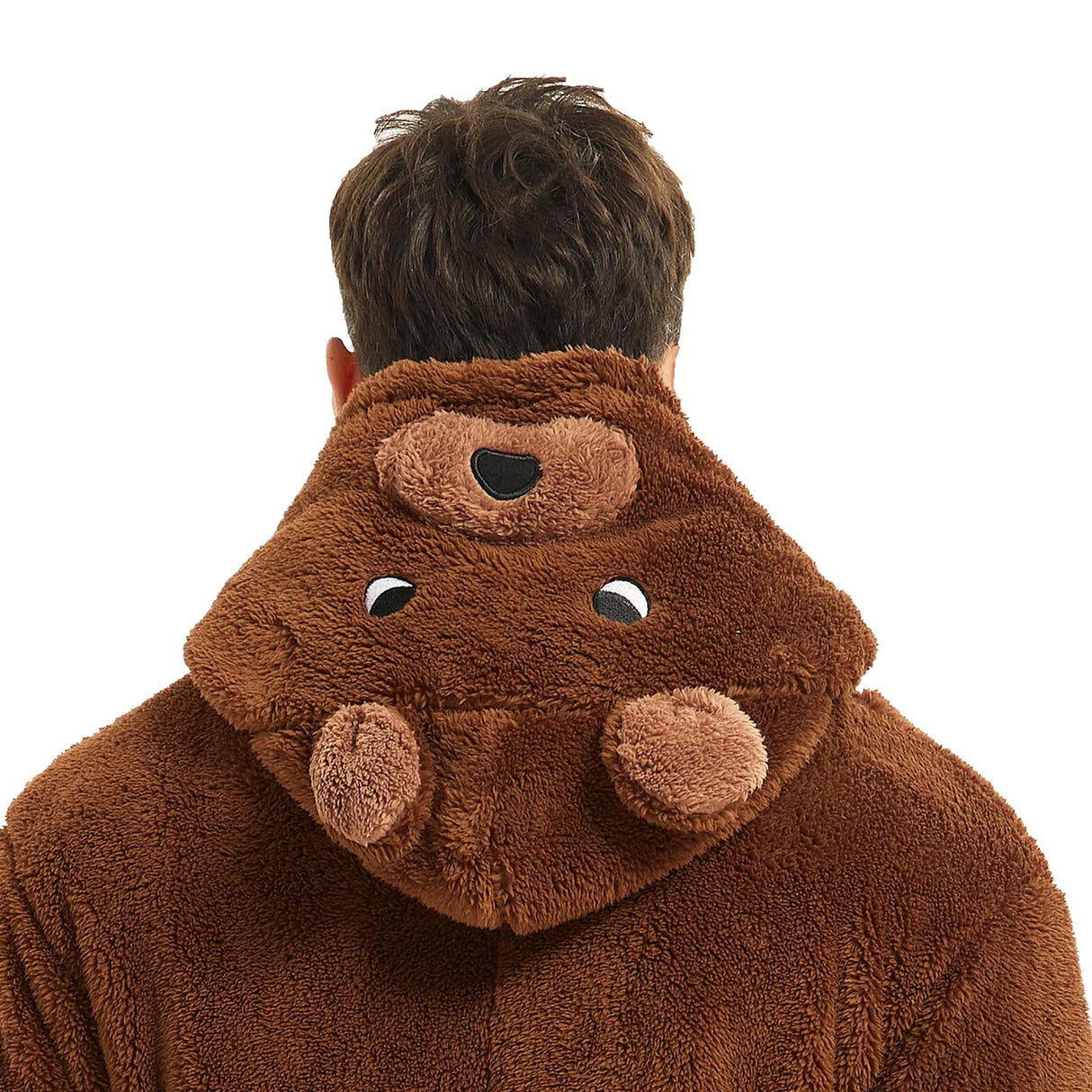 III HHONS Bear Onesie Animal Women/Men Adult Costume Cosplay Pajamas Onesies Christmas for Halloween