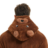 III HHONS Bear Onesie Animal Women/Men Adult Costume Cosplay Pajamas Onesies Christmas for Halloween