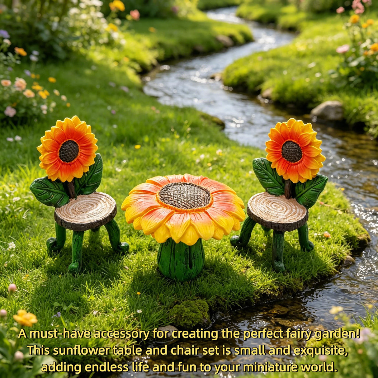 Fairy Garden Accessories,FHNQRQN,Fairy Garden Accessories Outdoor,Fairy Garden,mini Furniture,Miniature Furniture,Fairy Garden Decor,Fairy House Accessories,mini Bench,Miniature Fairy Garden 002