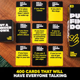 Hunch Games Put A Finger Down Party Card Game for Groups and Game Night