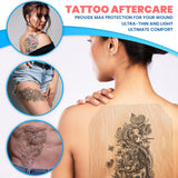 Houseables Waterproof Bandages, Transparent Film Dressing, Waterproof Bandages Post Surgical, Wound Covers for Showering, Swimming Tattoo Cover, After Surgery Protector, Clear, Large, 8x12, 10 Pack